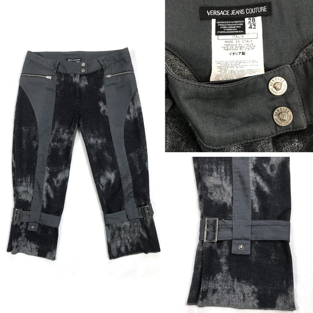 Auc Versace very rare copped jeans 28